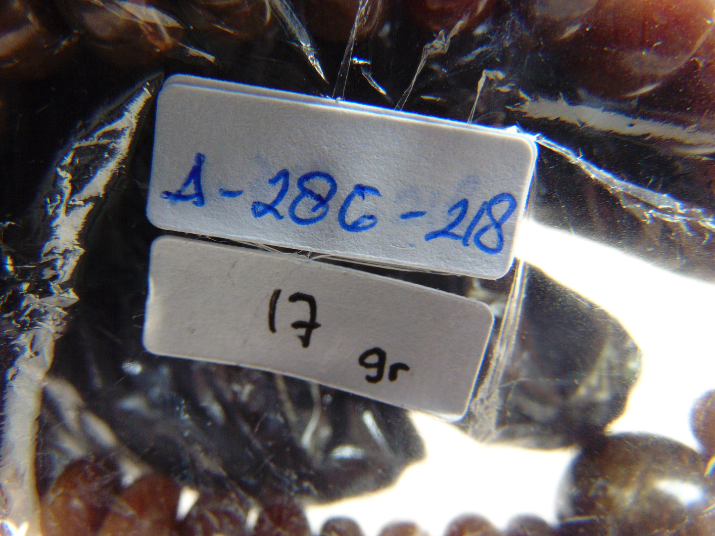 20 gram Small Beads Bracelet Indonesian White Amber for Healing A34G217 (Copy)