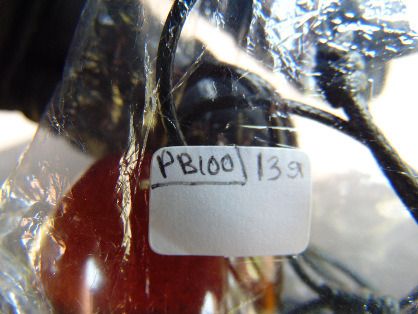 13 gr Pendant Indonesian Blue Amber for Healing PB100