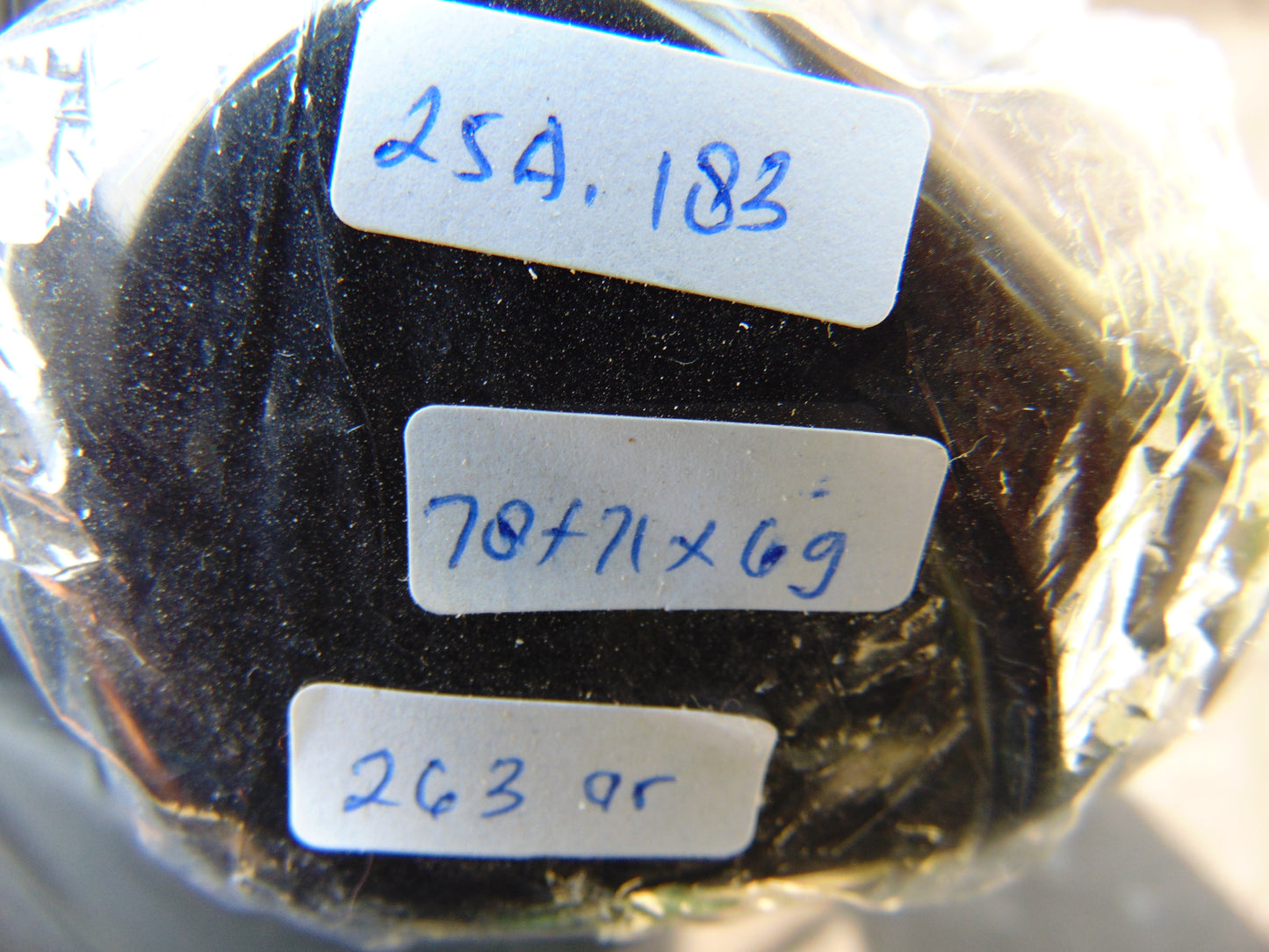 263 gram polished stone 78x71x69 Indonesian Amber for Healing 25A183