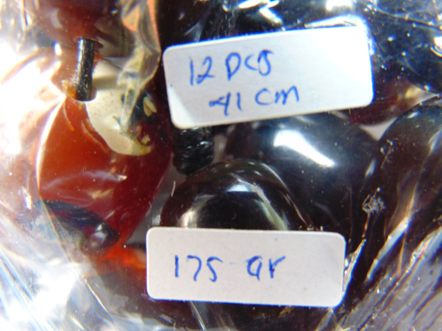 175 gram Small Beads Combination Necklace Indonesian Amber for Healing