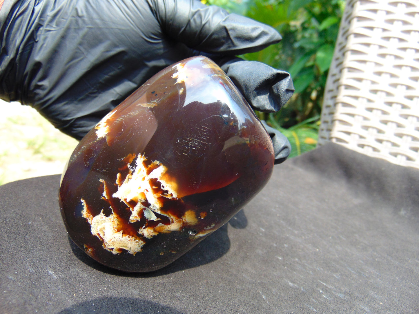 268 gram Polished Stone 83x68x61 Indonesian for Healing 25A179
