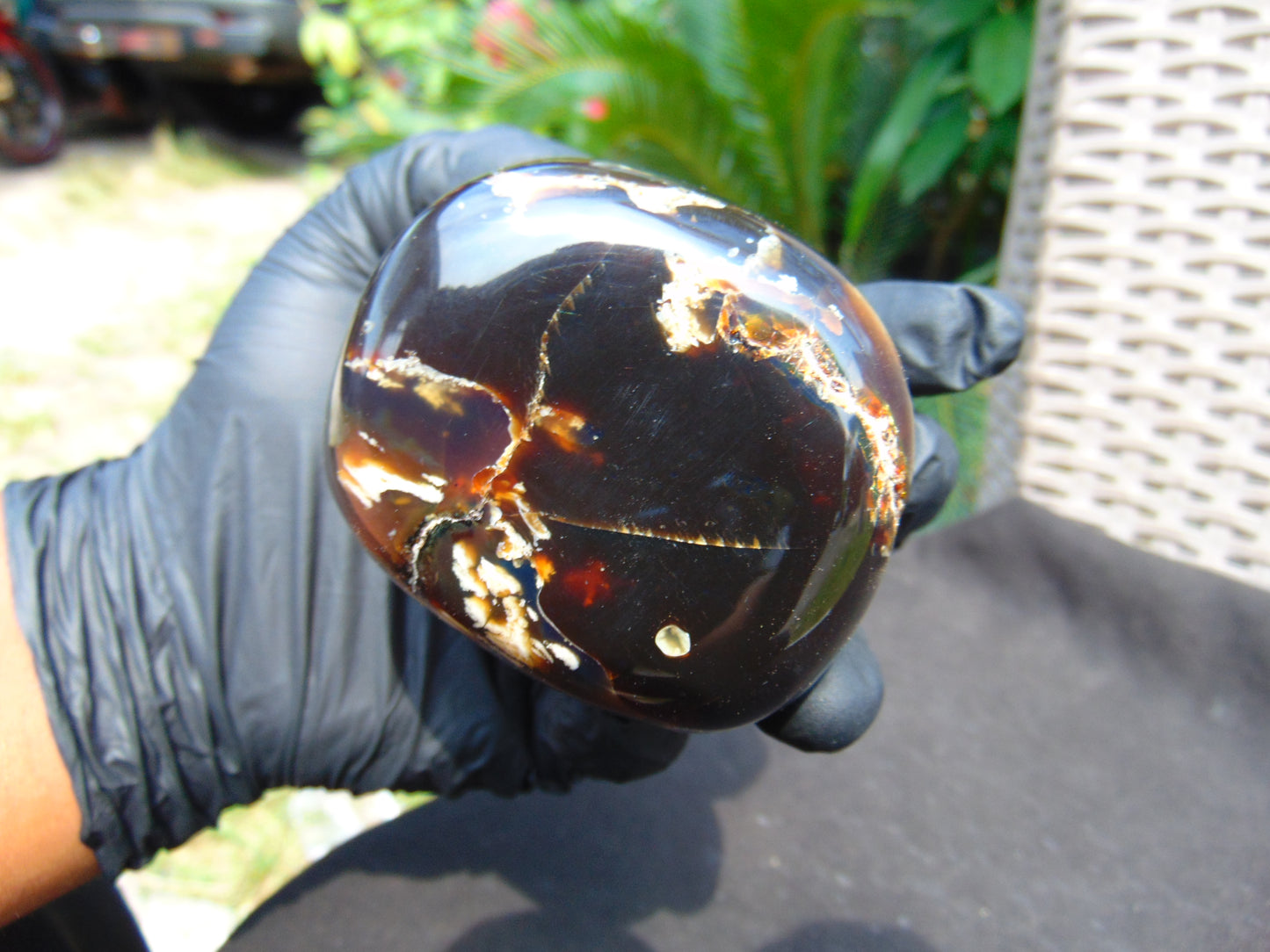 268 gram Polished Stone 83x68x61 Indonesian for Healing 25A179