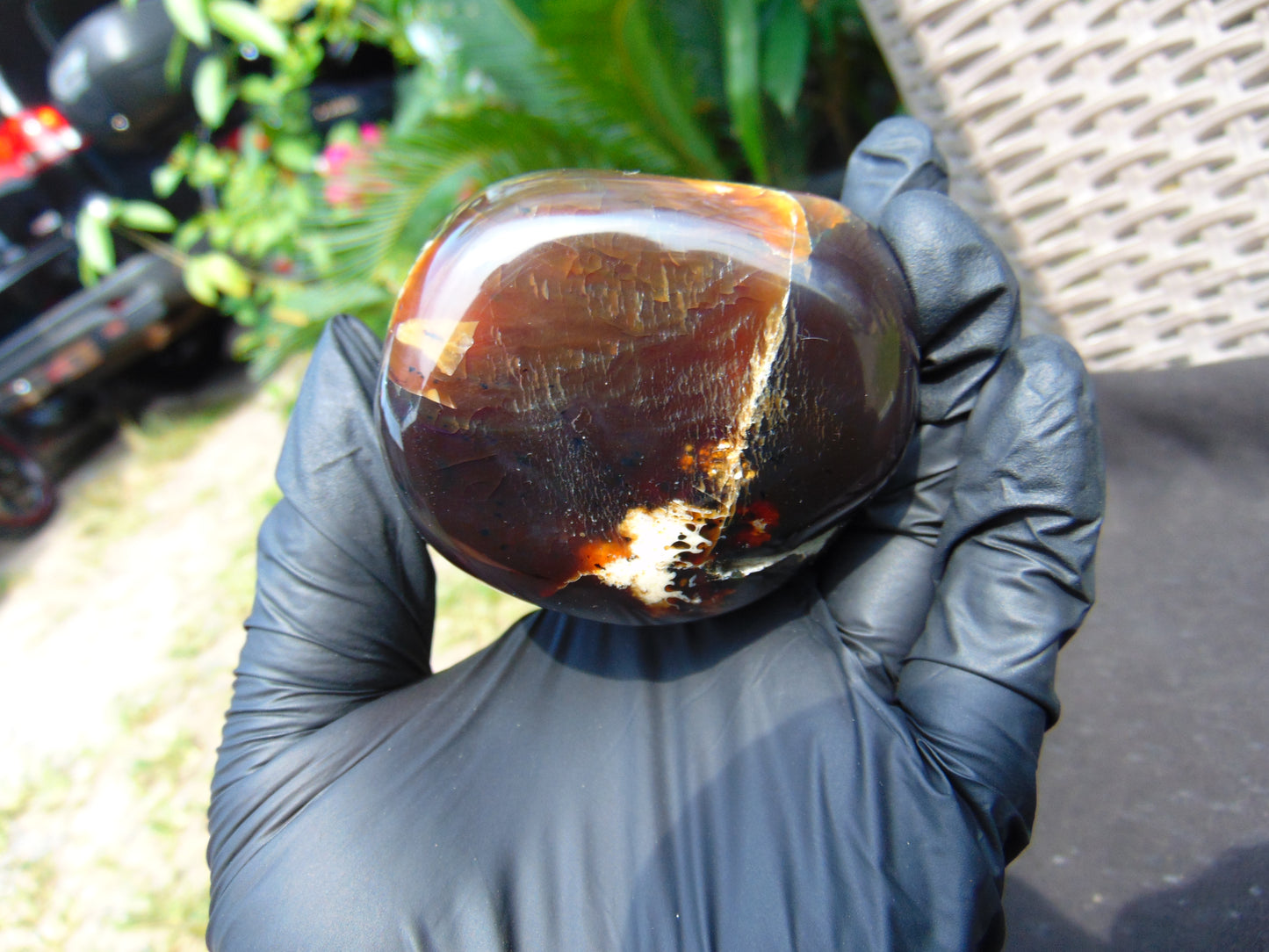 268 gram Polished Stone 83x68x61 Indonesian for Healing 25A179