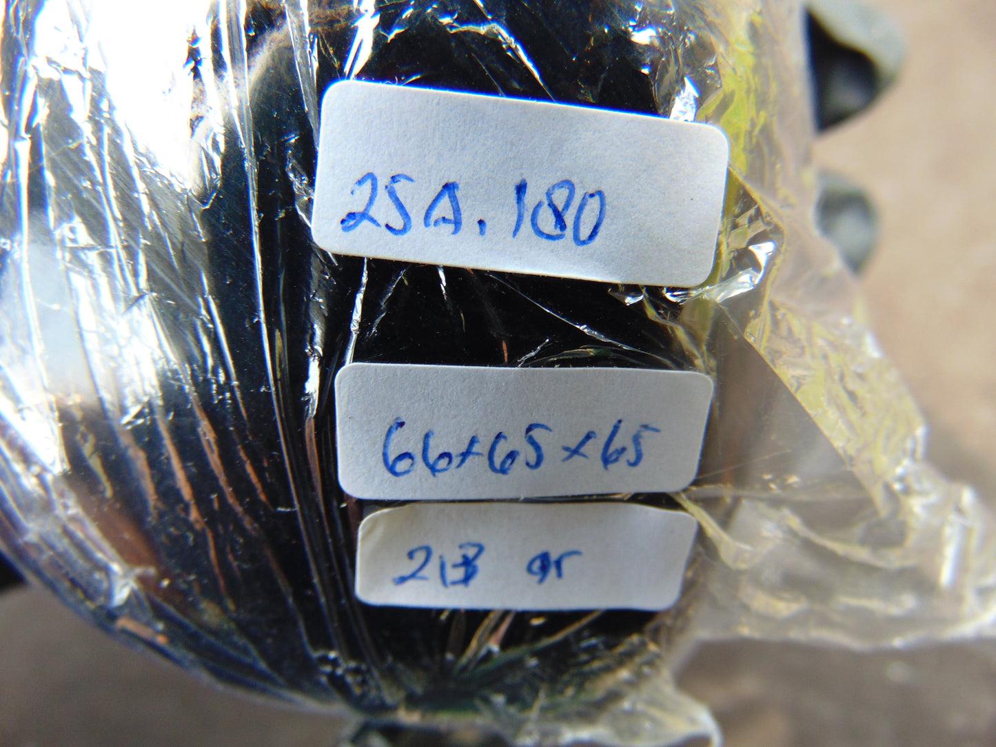 213 gr Polished Stone 66x65x65 Indonesian Blue Amber for Healing 25A180