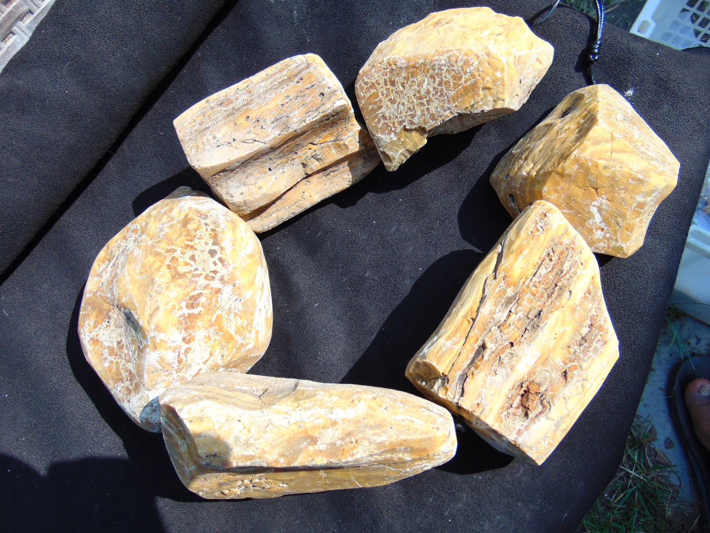 1167 gr Big Necklace Indonesian Yellow Amber for Healing NE1