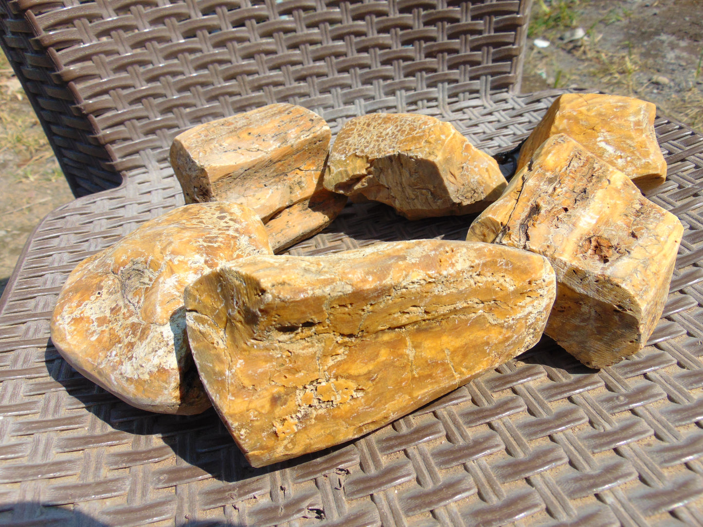 1167 gr Big Necklace Indonesian Yellow Amber for Healing NE1