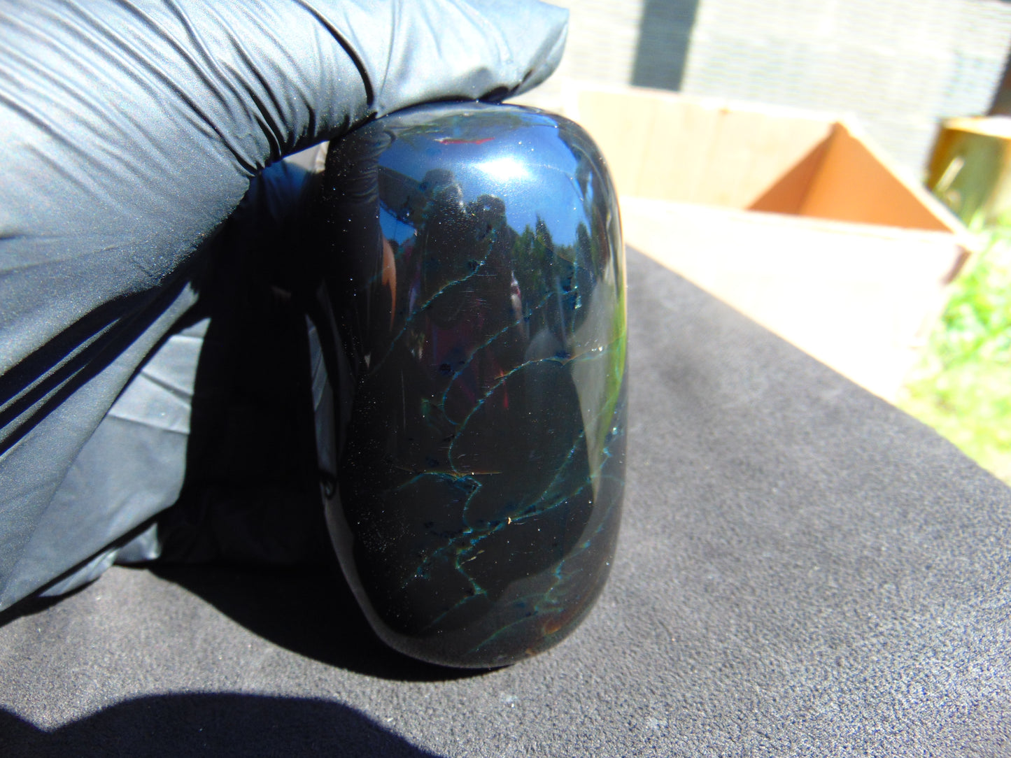 199 gram polished stone 88X58X51 Indonesian Amber for Healing 25N169