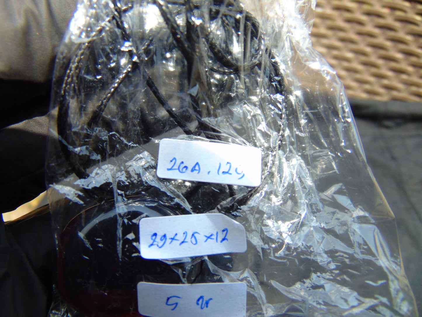 5 gram Pendant Indonesian Blue Amber for Healing 26A129