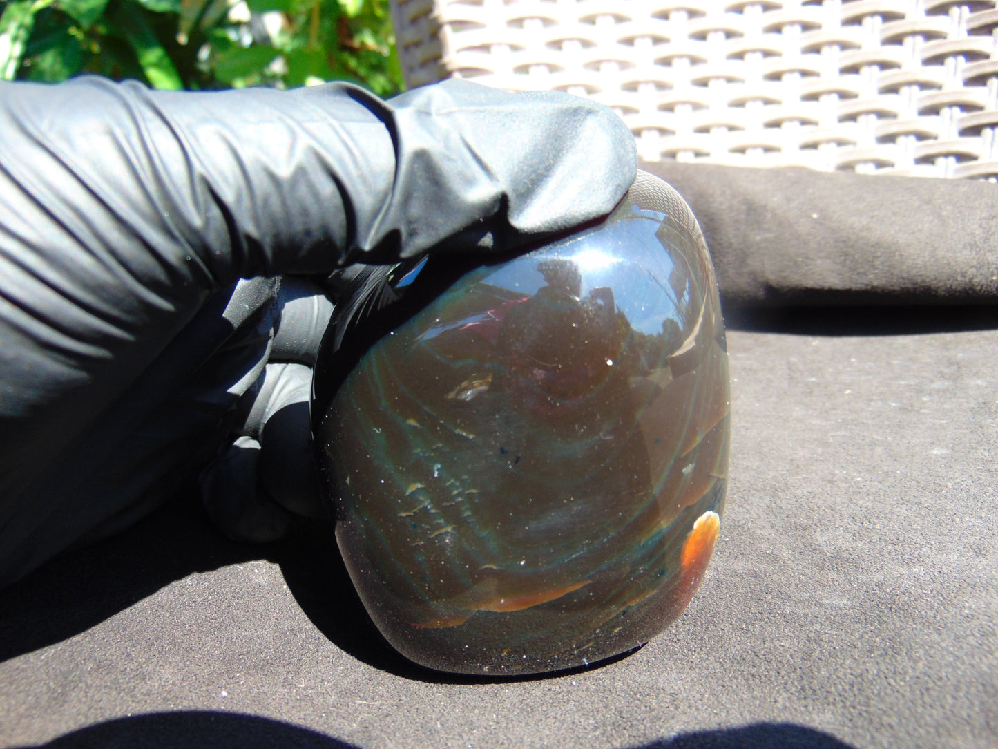 269 gram polished stone 79X72X69 Indonesian Amber for Healing 25N165