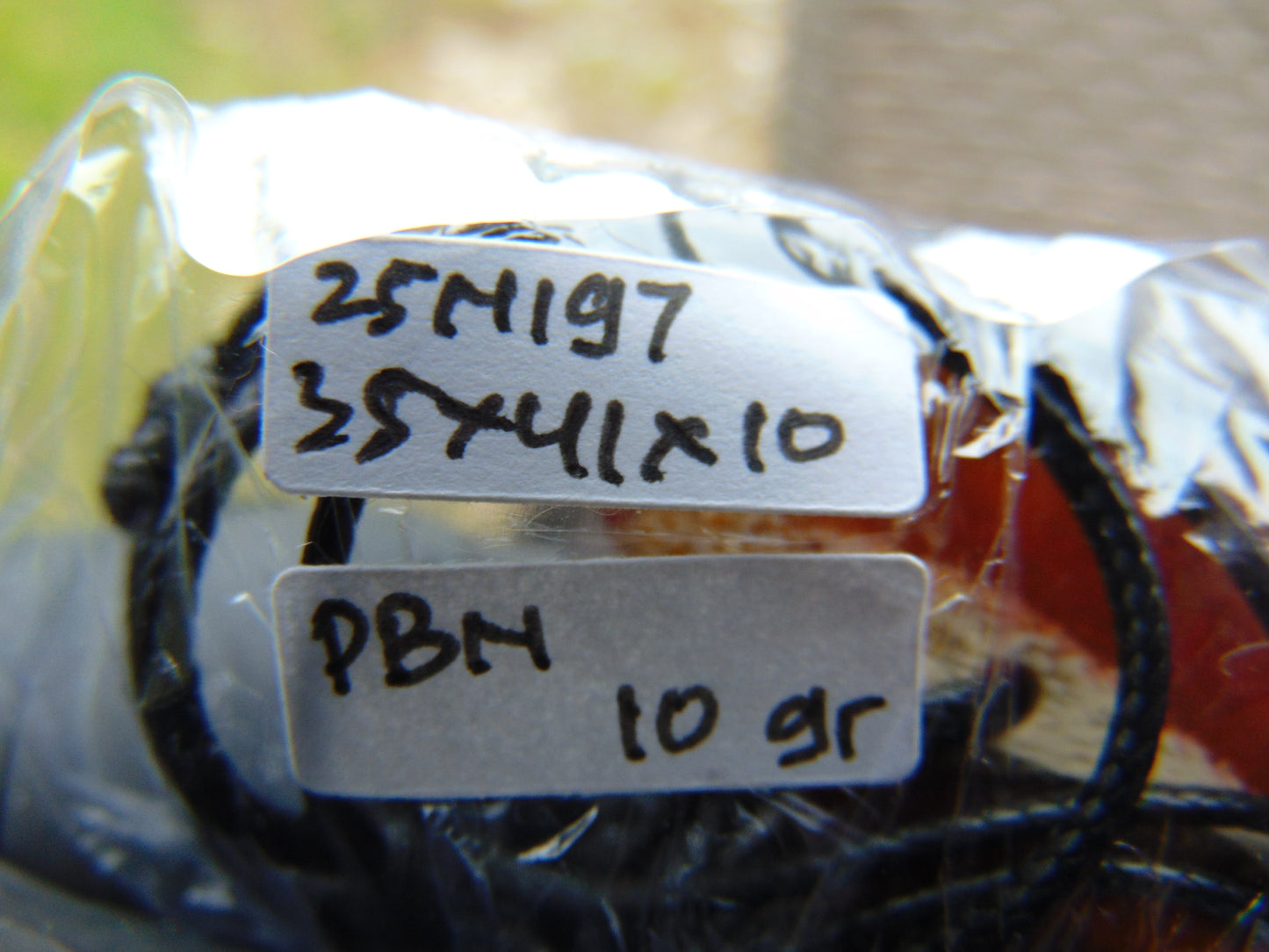 10 gr Heart Pendant Indonesian Blue Amber for Healing 25N197