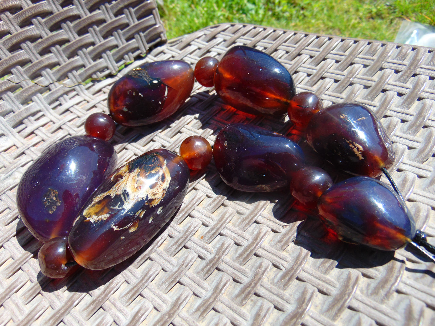 310 gr Big Necklace Indonesian Amber for Healing FR142