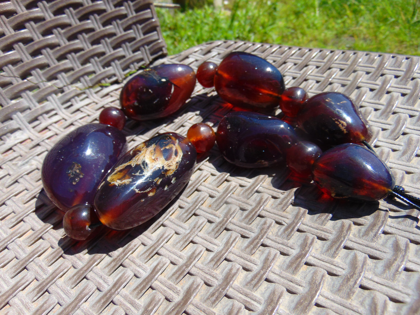 310 gr Big Necklace Indonesian Amber for Healing FR142