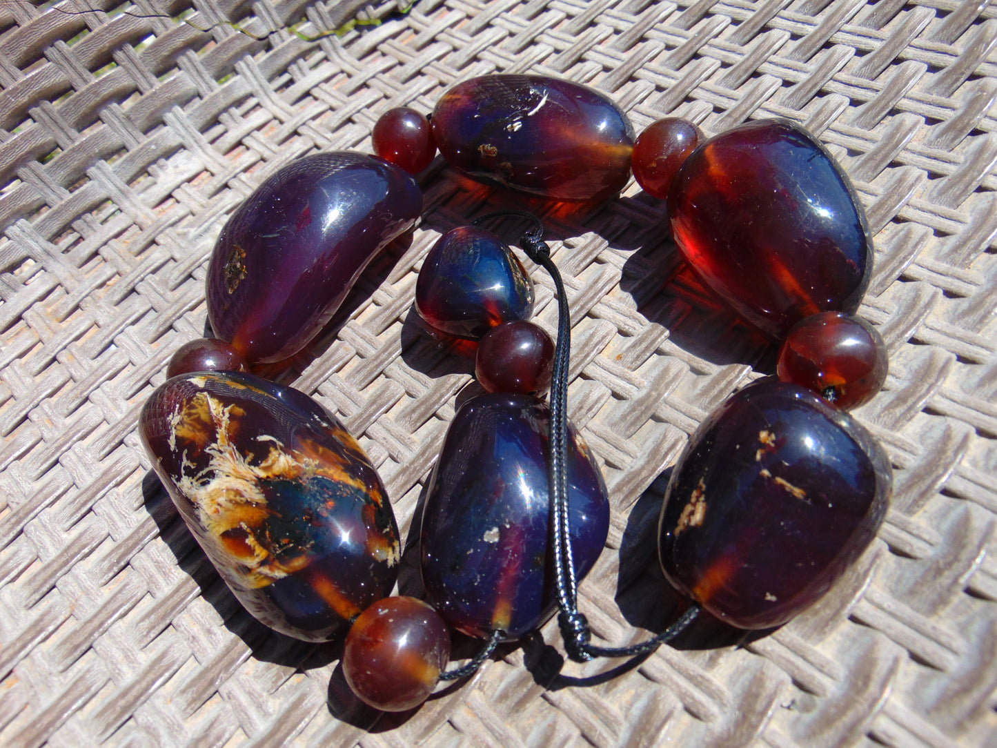 310 gr Big Necklace Indonesian Amber for Healing FR142
