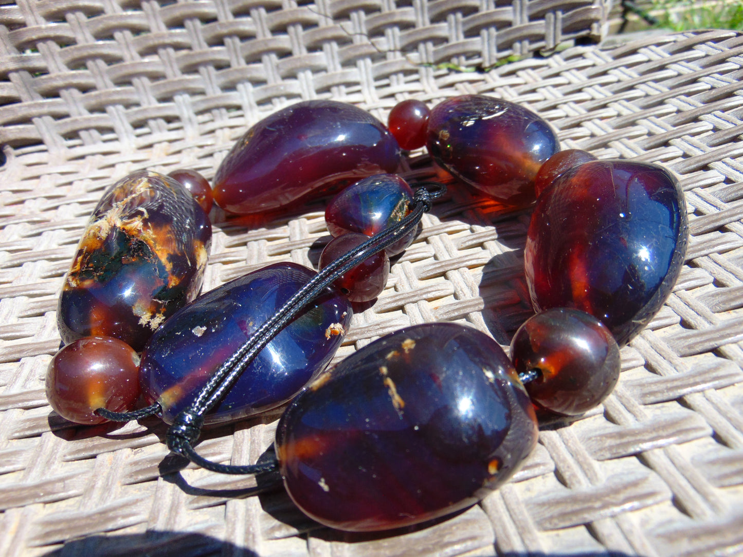 310 gr Big Necklace Indonesian Amber for Healing FR142