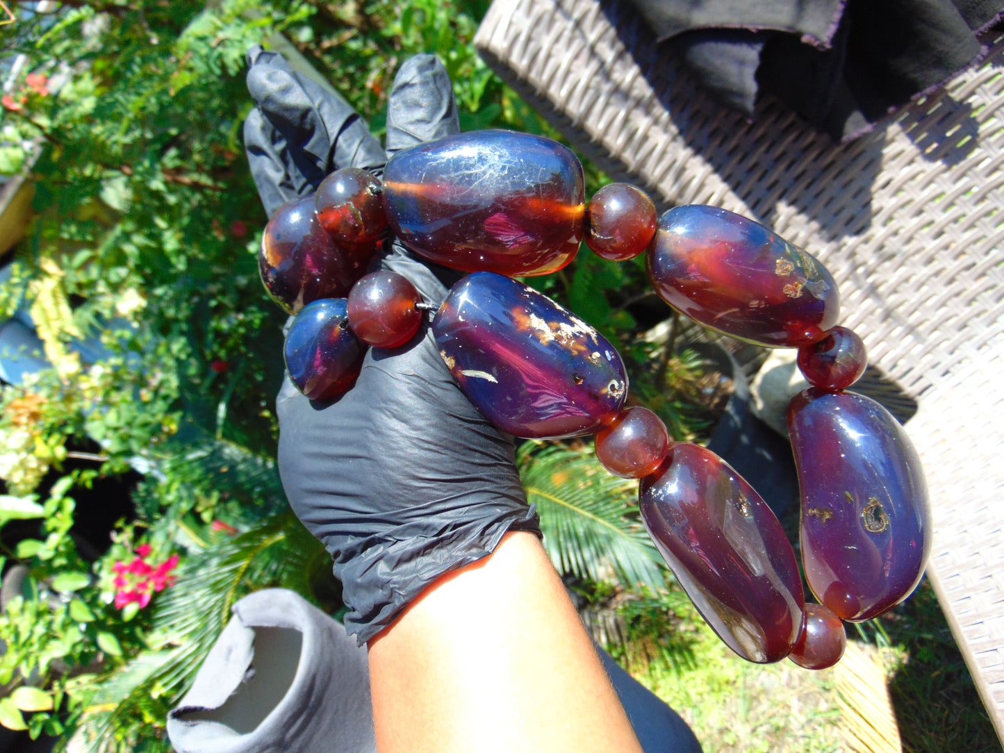 310 gr Big Necklace Indonesian Amber for Healing FR142