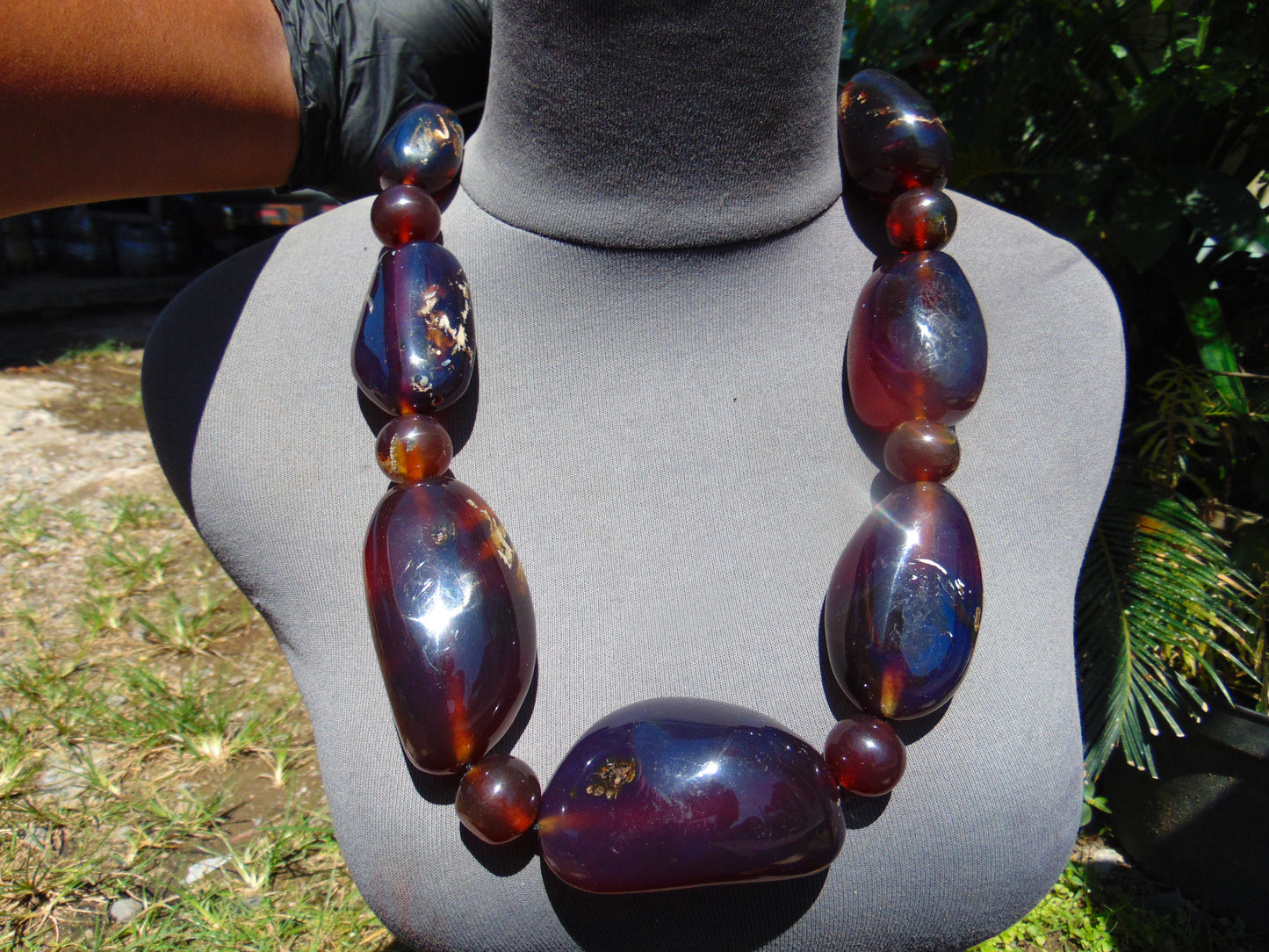 310 gr Big Necklace Indonesian Amber for Healing FR142