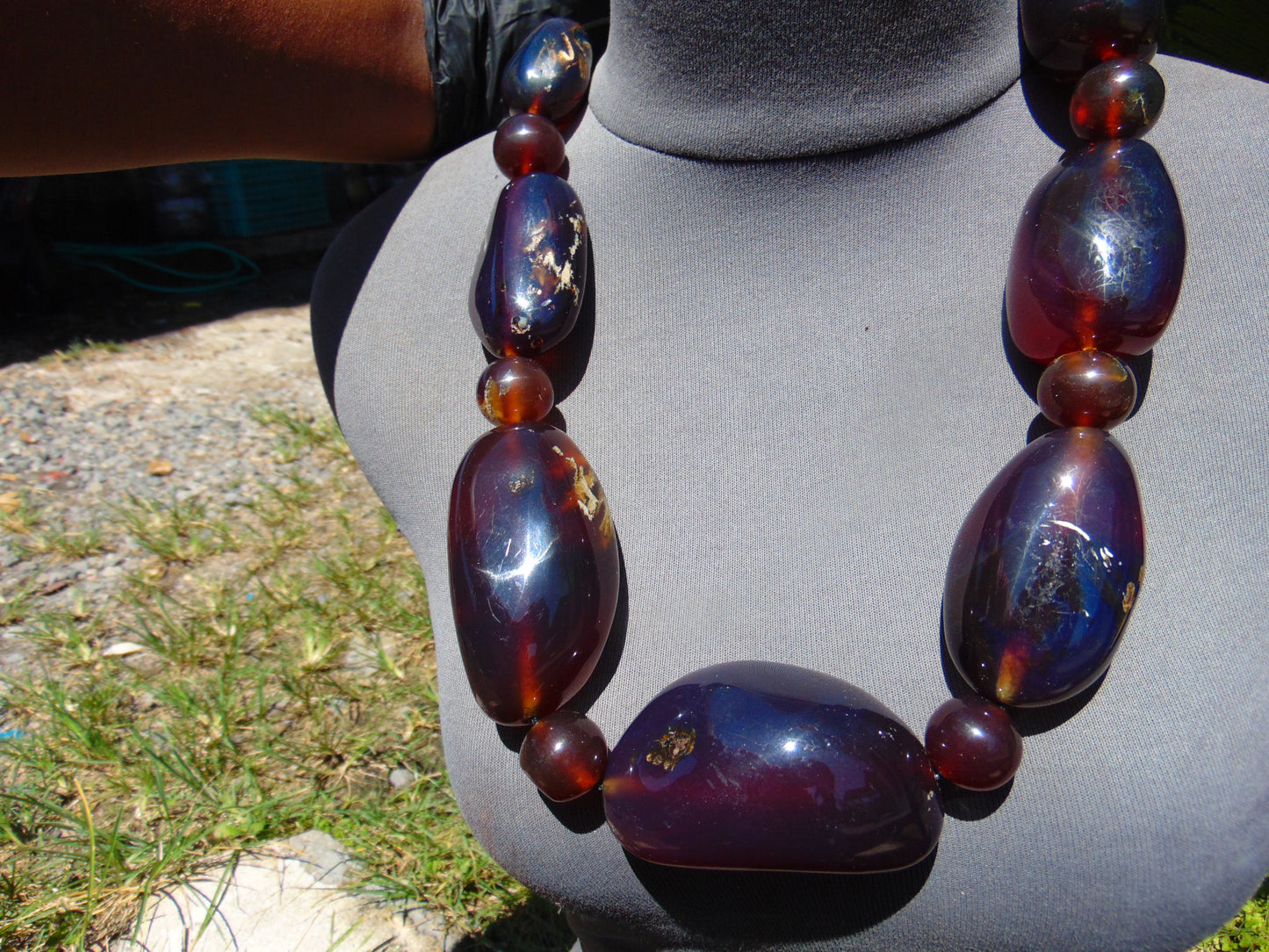310 gr Big Necklace Indonesian Amber for Healing FR142