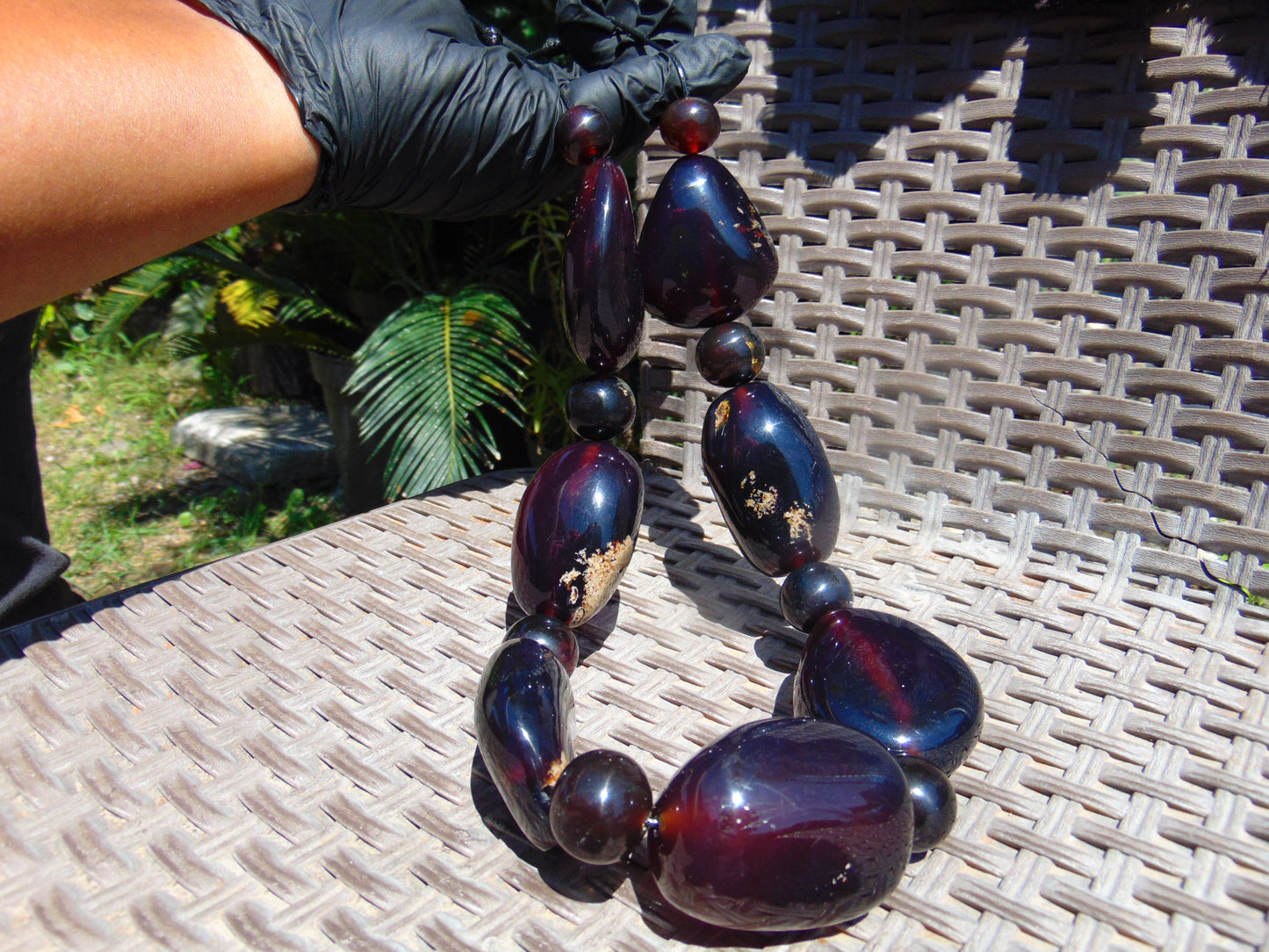 279 gr Big Necklace Indonesian Amber for Healing FR139
