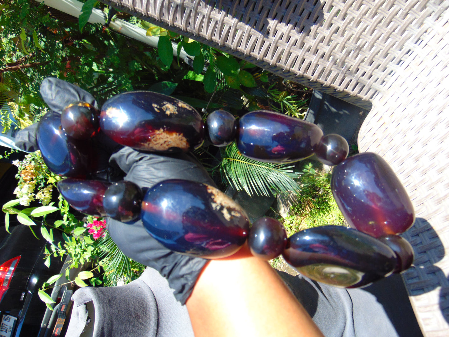 279 gr Big Necklace Indonesian Amber for Healing FR139