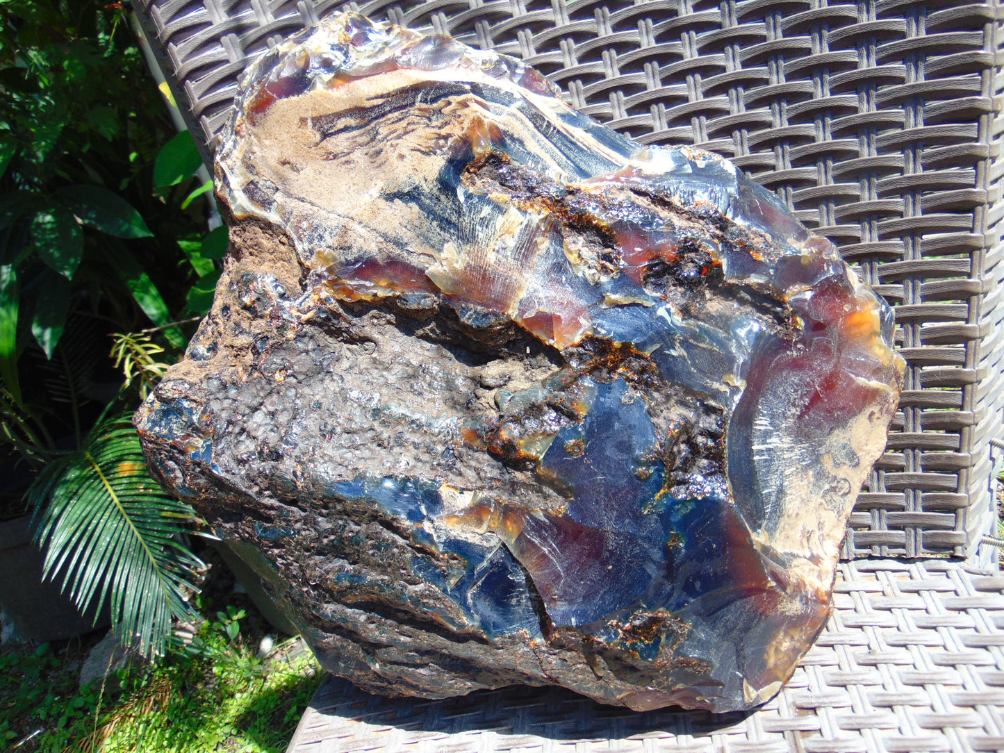 6161 gram Rough Raw Indonesian Blue Amber for Healing MLRB8
