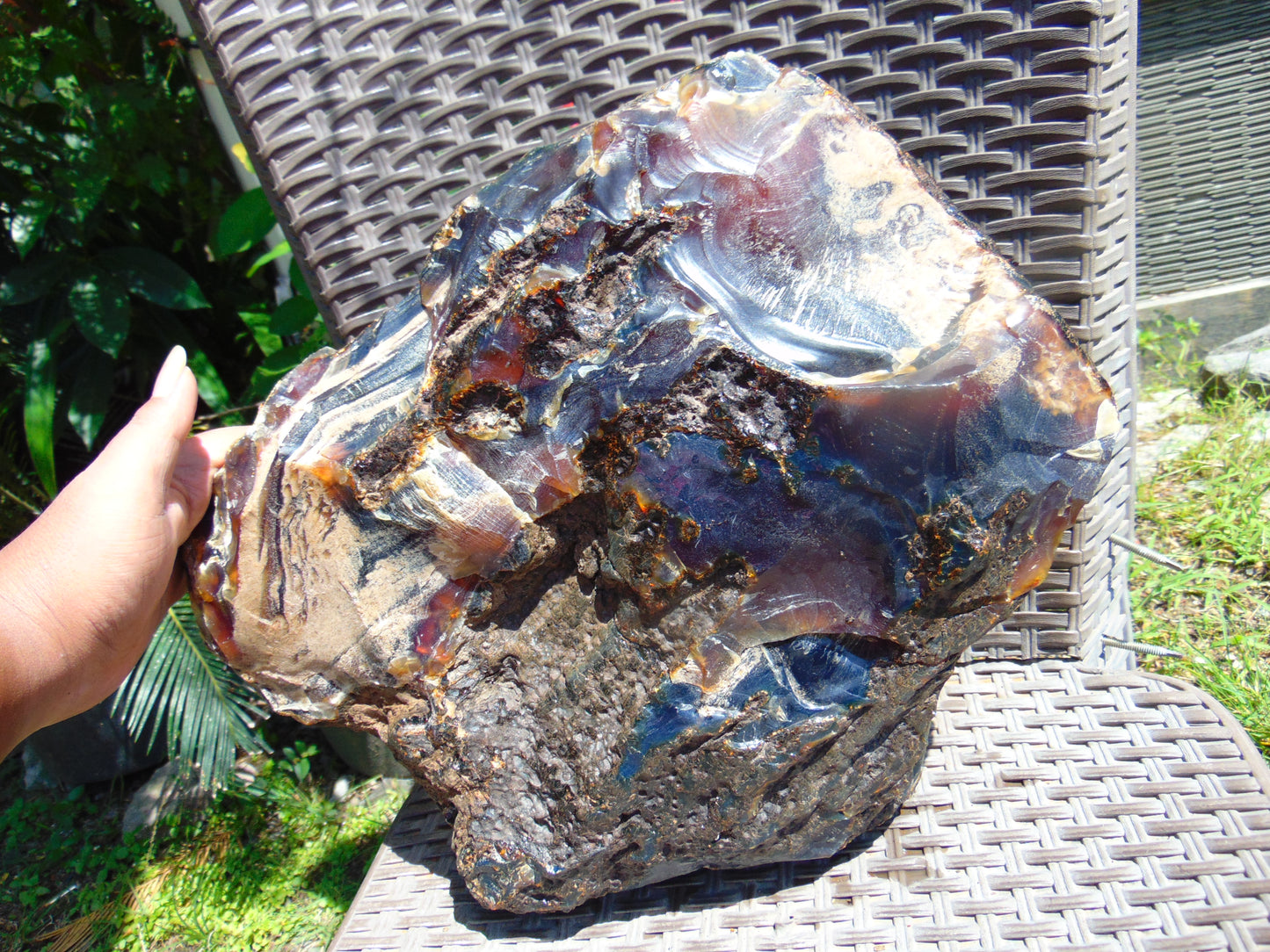 6161 gram Rough Raw Indonesian Blue Amber for Healing MLRB8