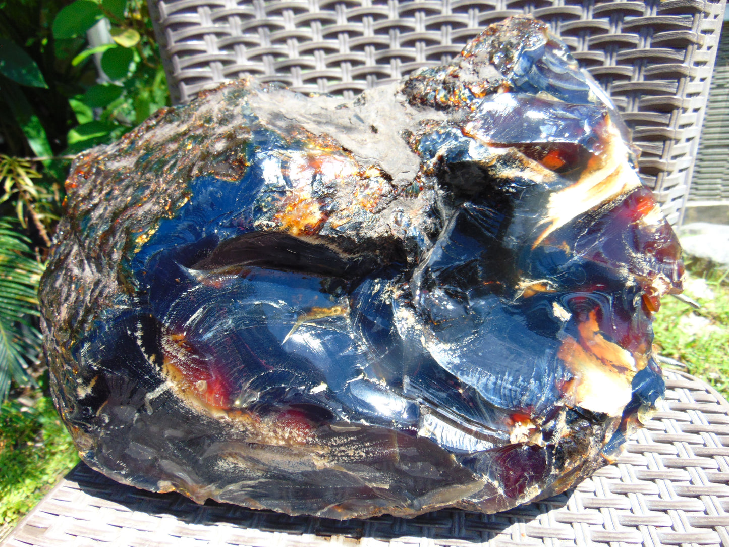 8042 gram Rough Raw Indonesian Blue Amber for Healing MLRB9