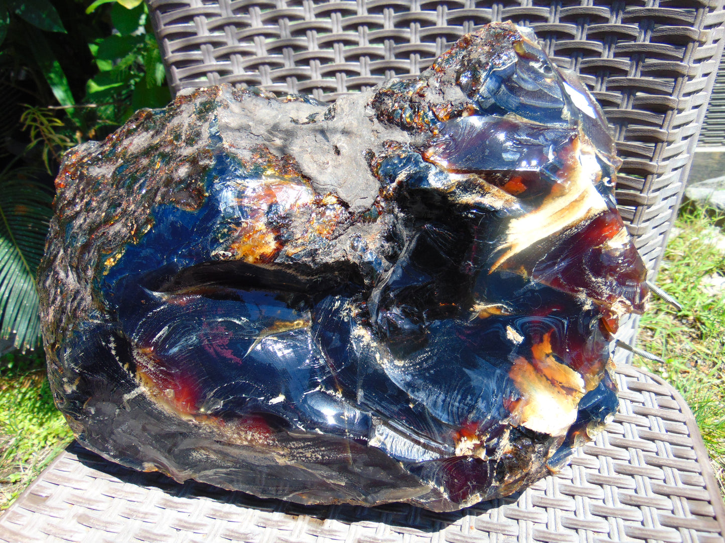 8042 gram Rough Raw Indonesian Blue Amber for Healing MLRB9