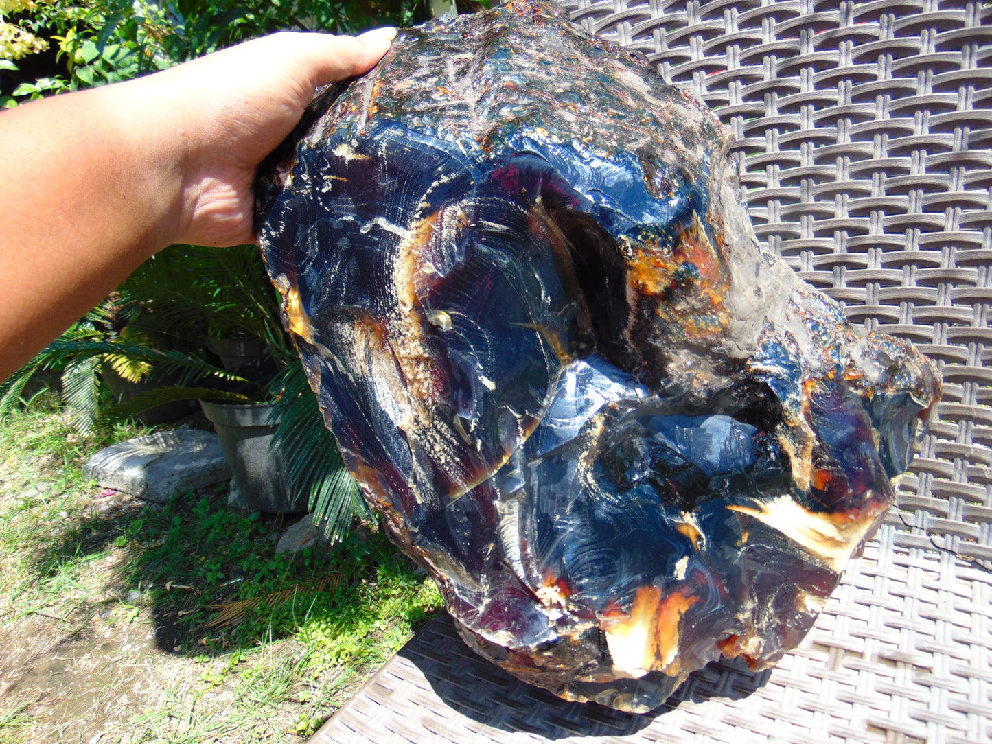 8042 gram Rough Raw Indonesian Blue Amber for Healing MLRB9