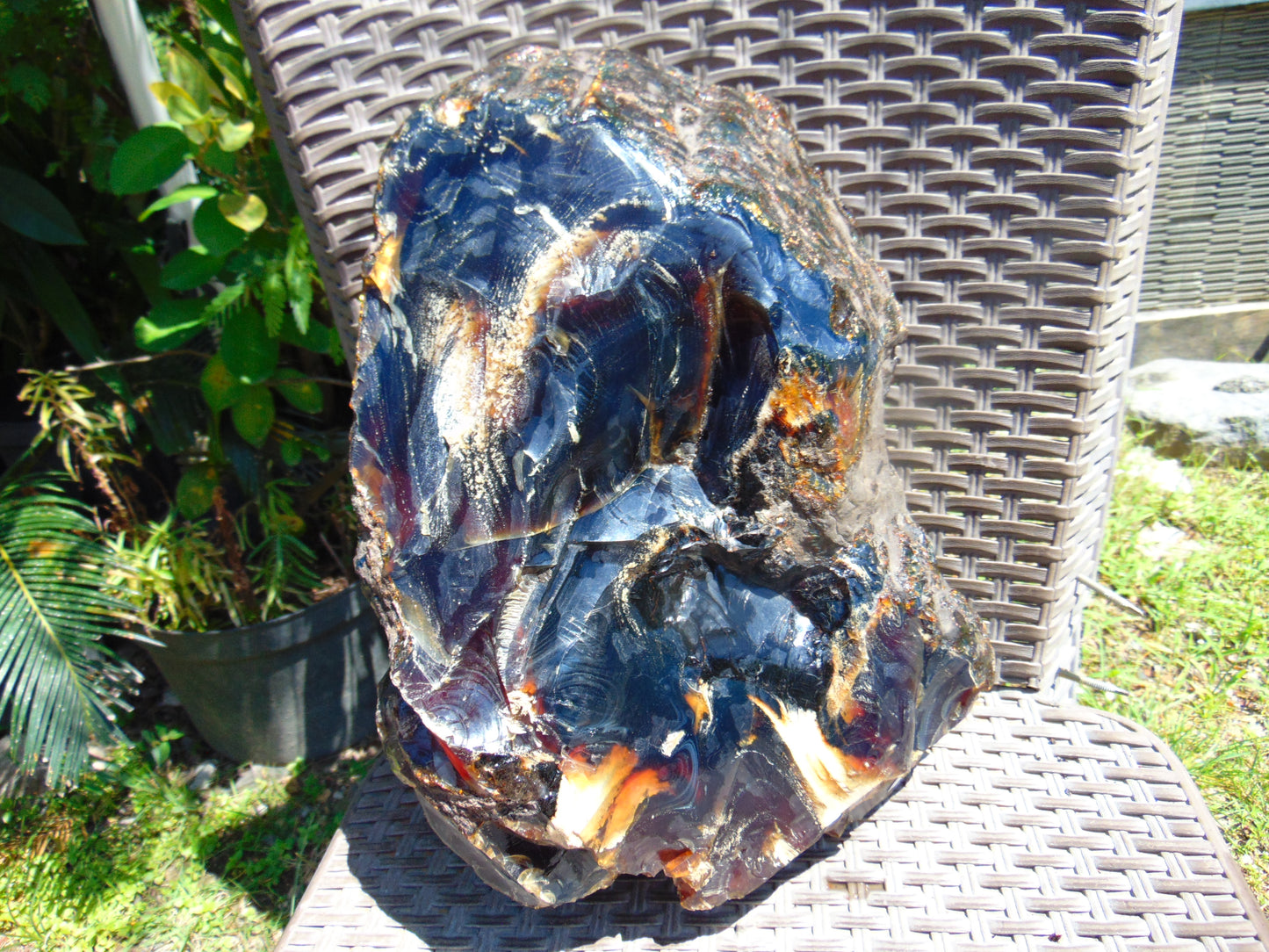 8042 gram Rough Raw Indonesian Blue Amber for Healing MLRB9