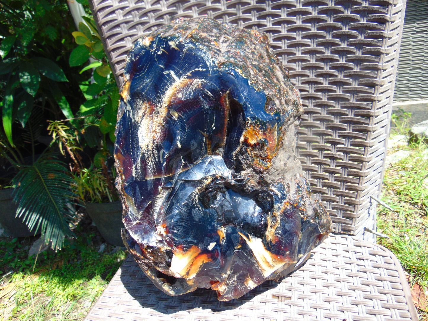 8042 gram Rough Raw Indonesian Blue Amber for Healing MLRB9