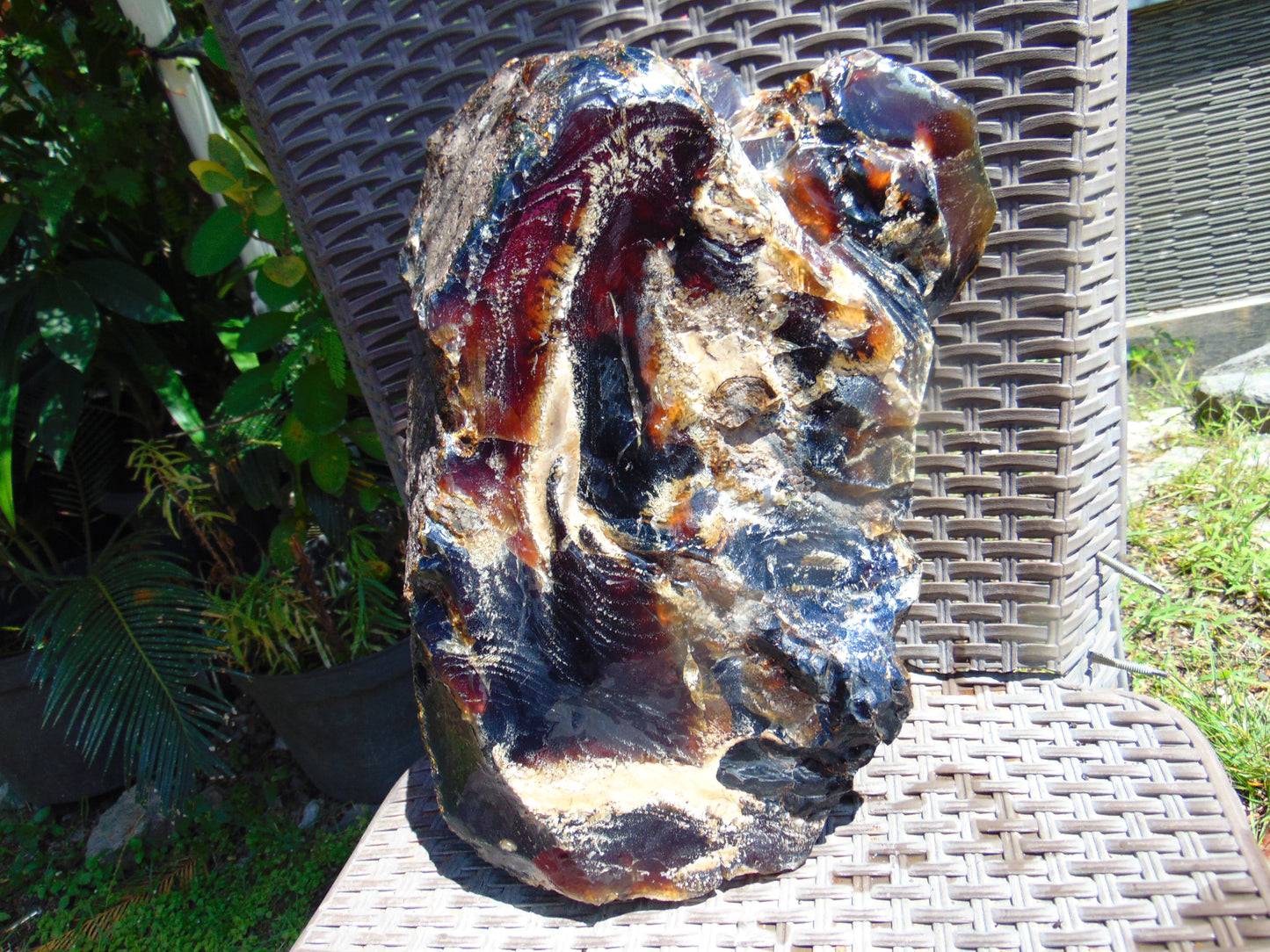 8042 gram Rough Raw Indonesian Blue Amber for Healing MLRB9