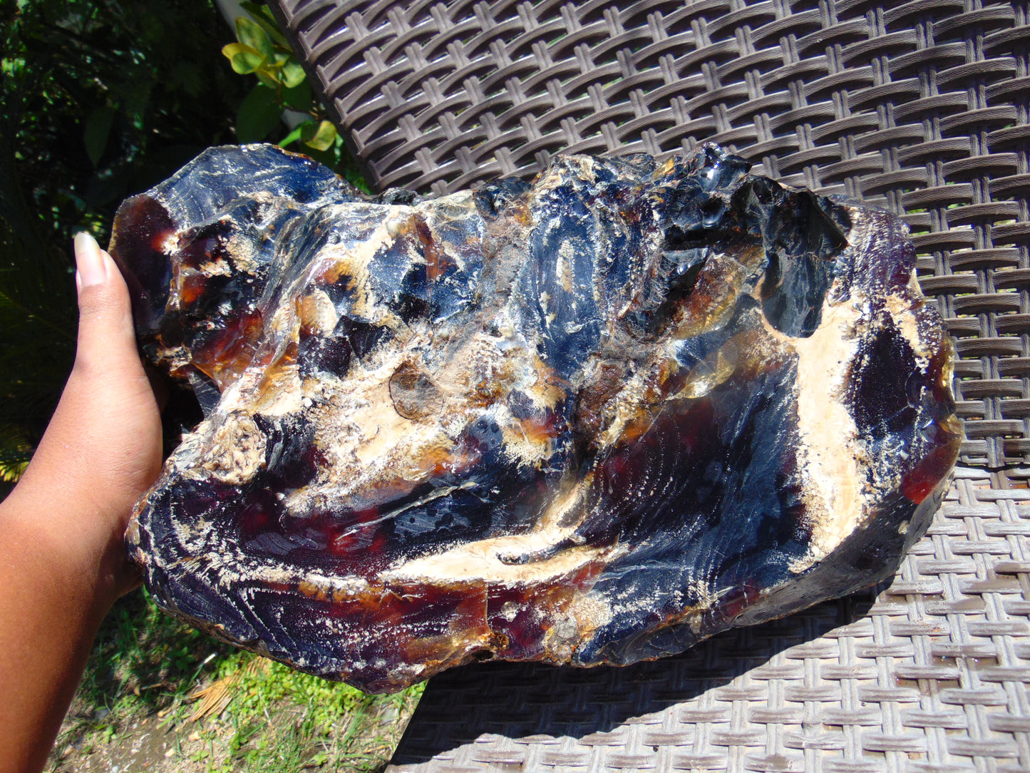 8042 gram Rough Raw Indonesian Blue Amber for Healing MLRB9