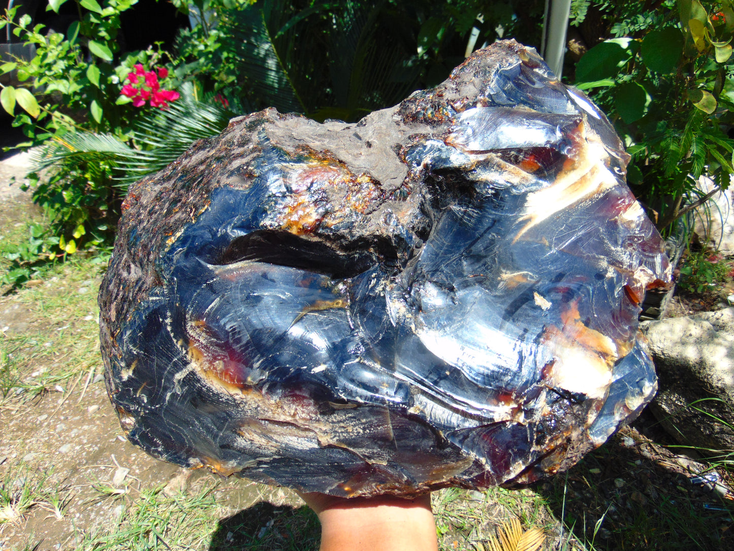 8042 gram Rough Raw Indonesian Blue Amber for Healing MLRB9