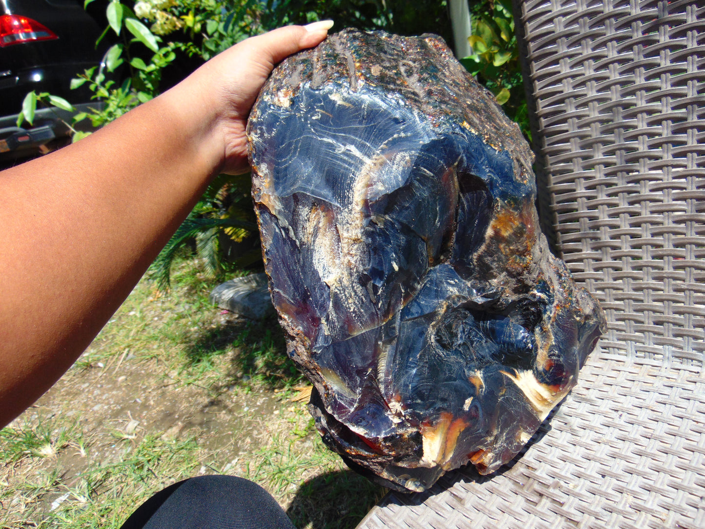 8042 gram Rough Raw Indonesian Blue Amber for Healing MLRB9