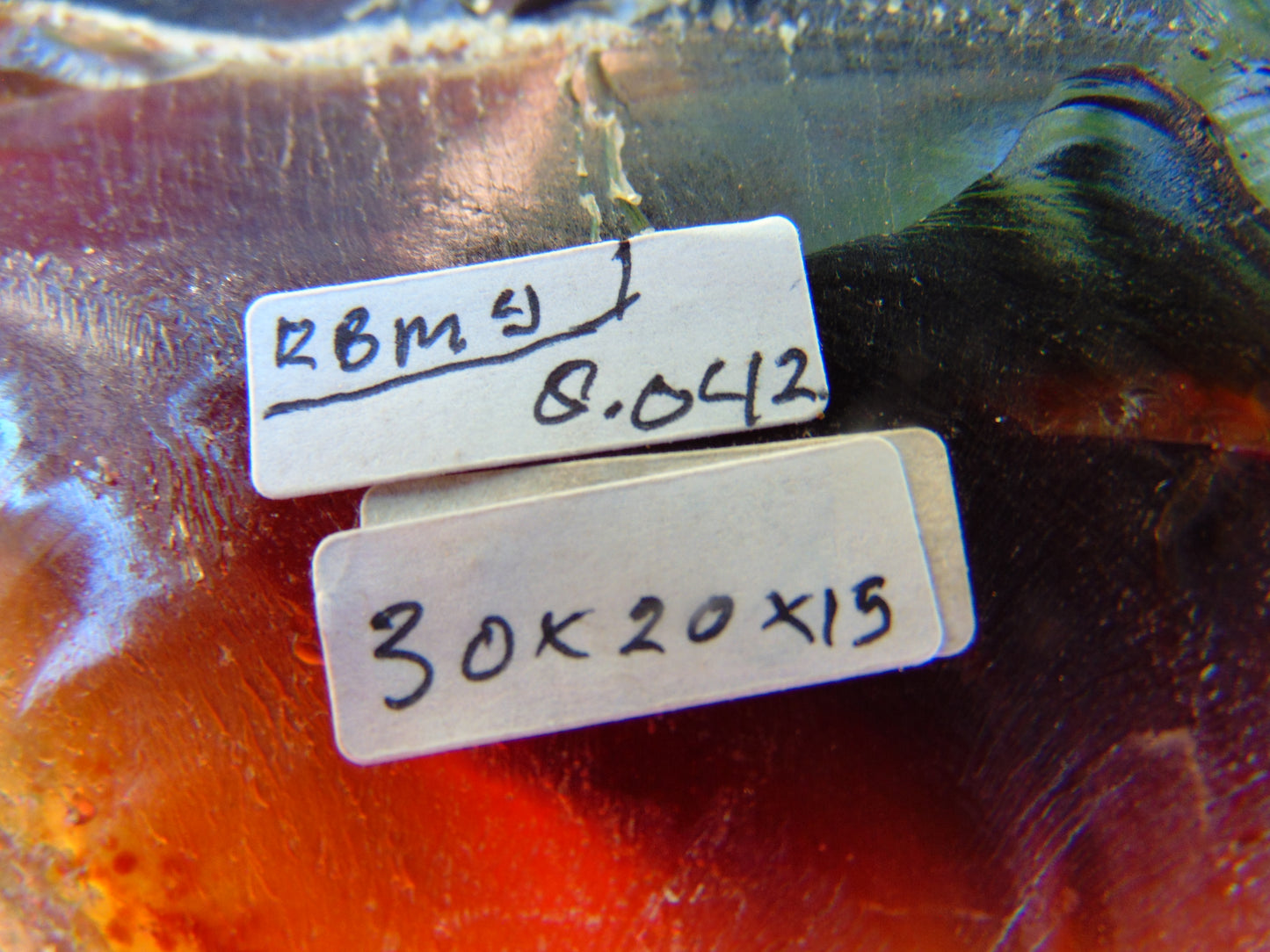 8042 gram Rough Raw Indonesian Blue Amber for Healing MLRB9