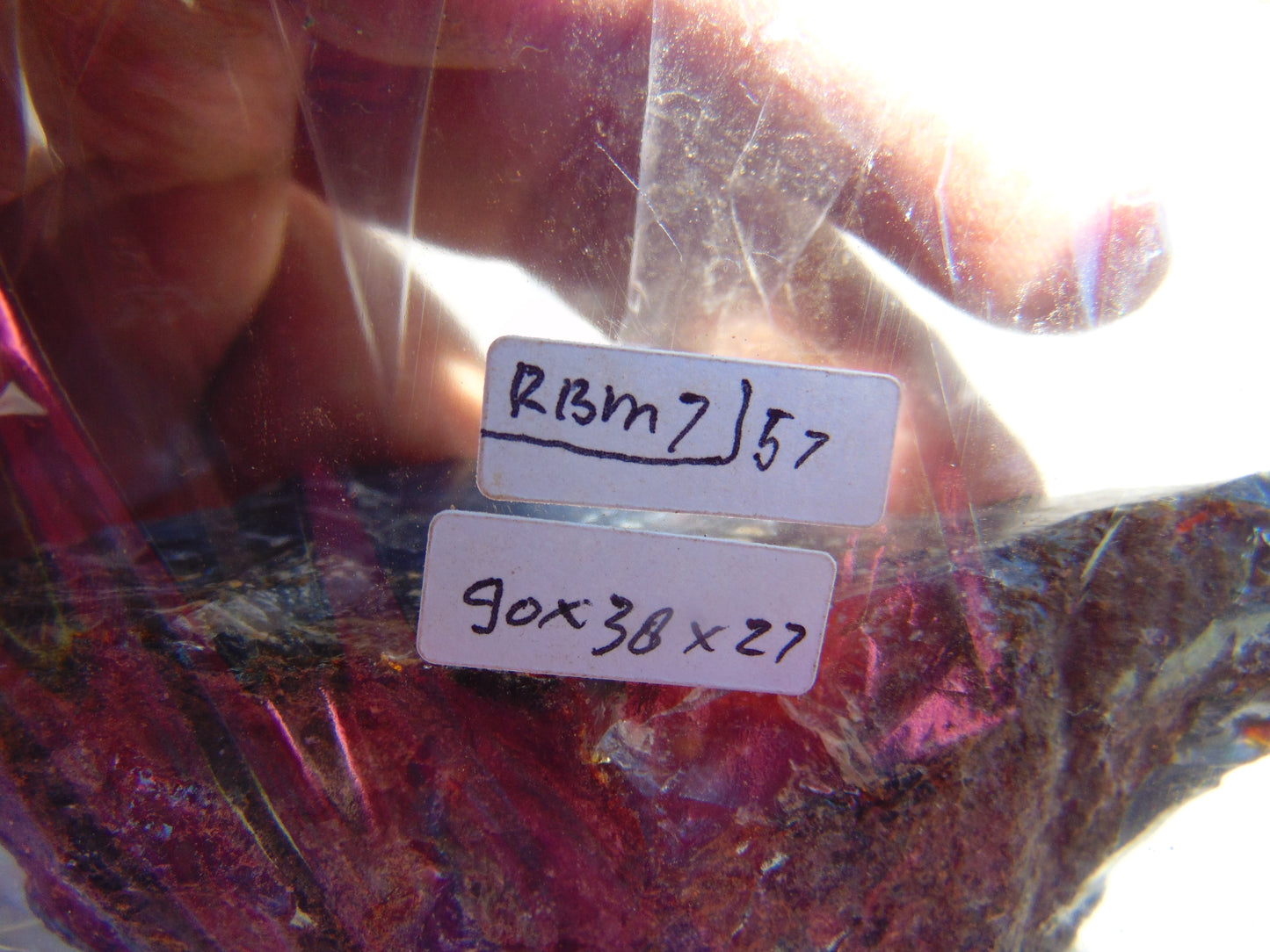 57 gram Rough Raw Indonesian Blue Amber for Healing MLRB7