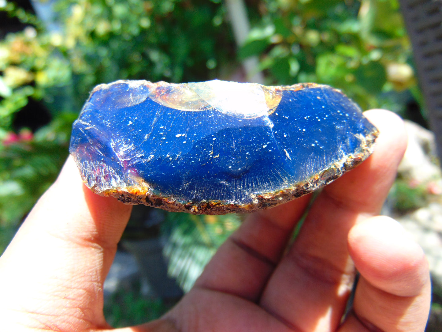 49 gram Rough Raw Indonesian Blue Amber for Healing RBM2