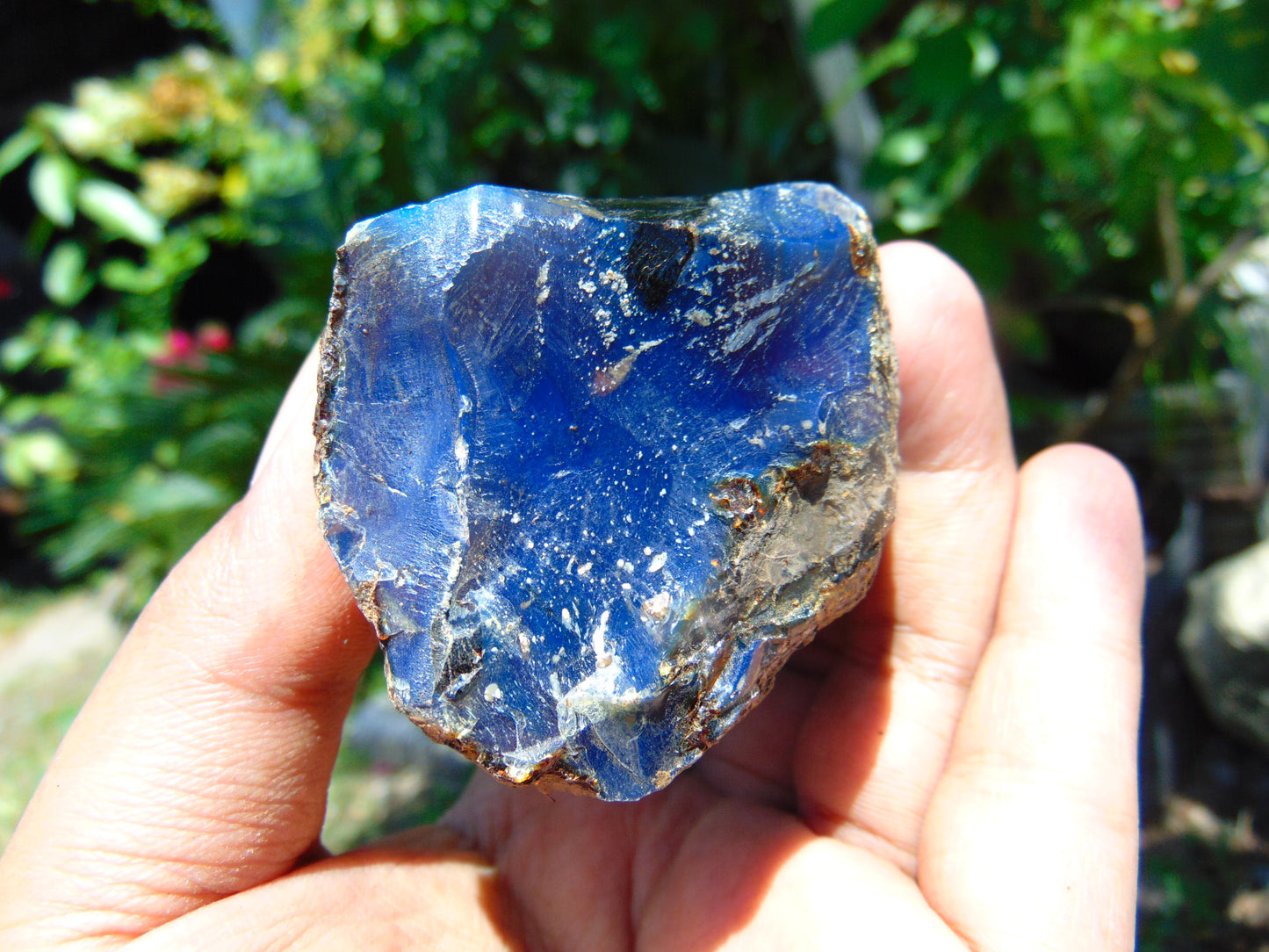 66 gram Rough Raw Indonesian Blue Amber for Healing RBM4