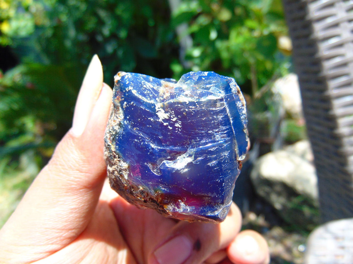 32 gram Rough Raw Indonesian Blue Amber for Healing MLRB5