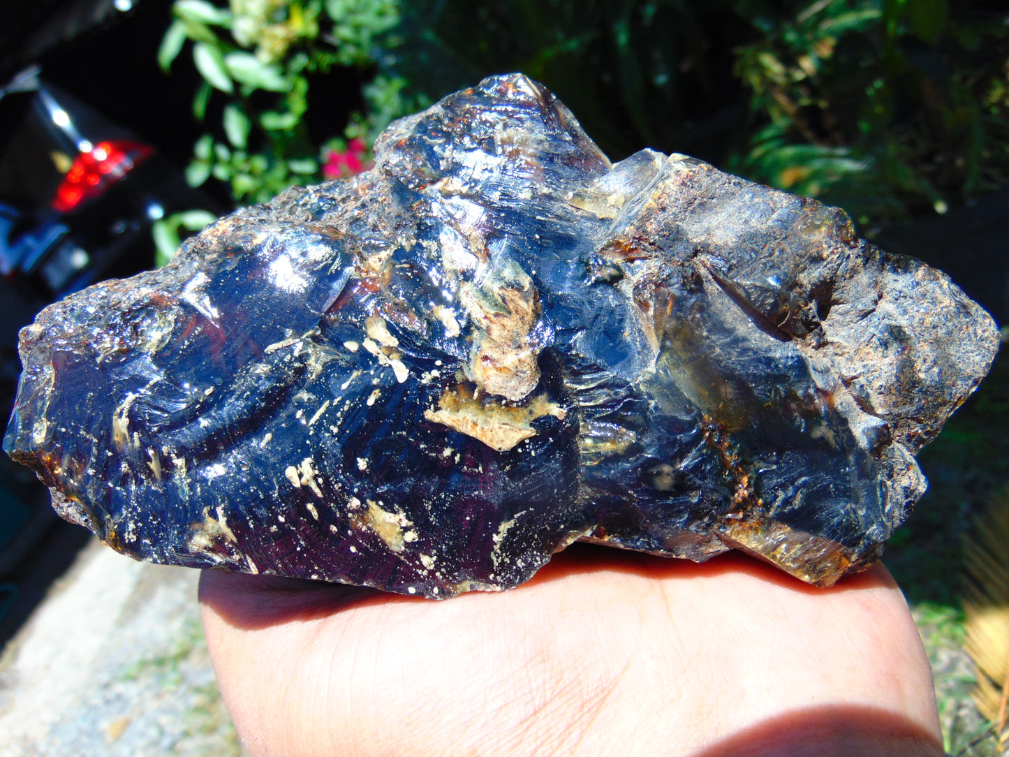 266 gram Rough Raw Indonesian Blue Amber for Healing RBAR1