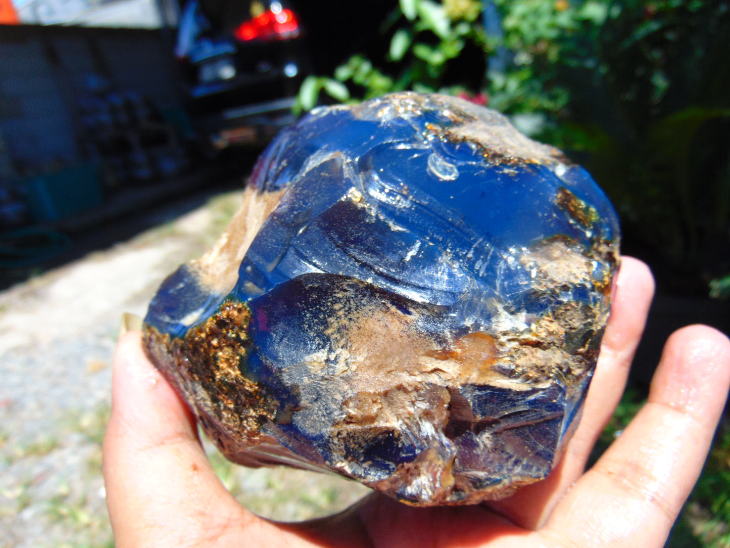 325 gram Rough Raw Indonesian Blue Amber for Healing RBAR5
