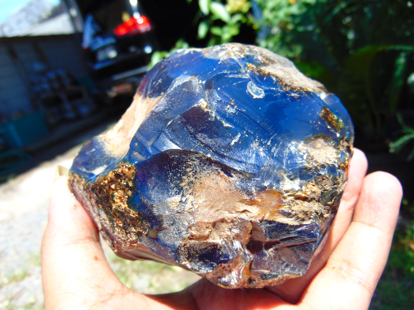 325 gram Rough Raw Indonesian Blue Amber for Healing RBAR5