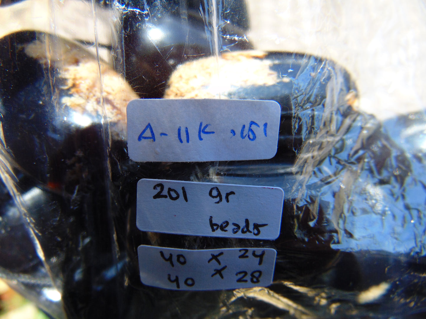 201 gr Small Necklace 11 beads Indonesian Amber for Healing A11K151