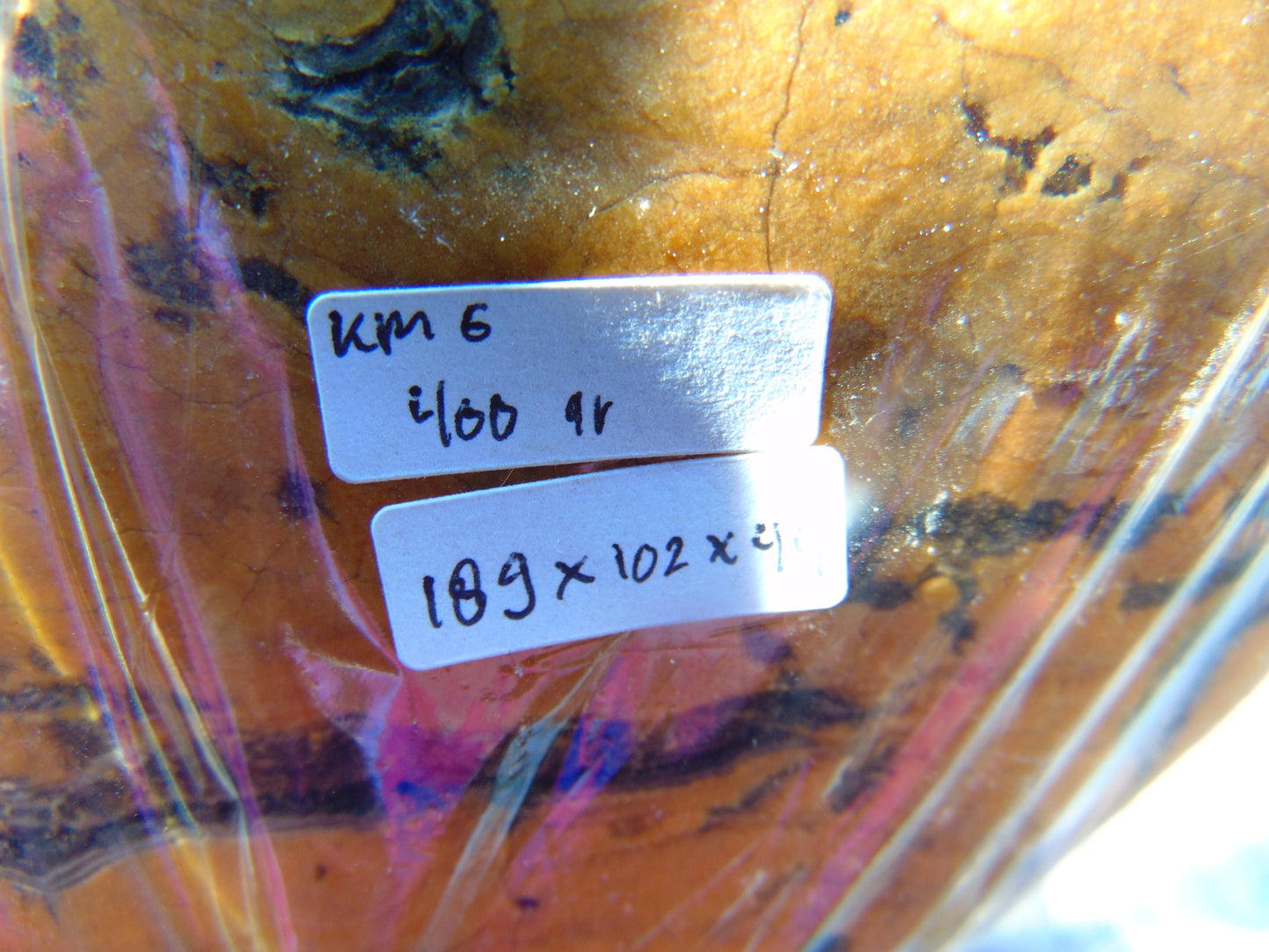 400 gram Polished Indonesia Perfumed Amber for Healing KM6