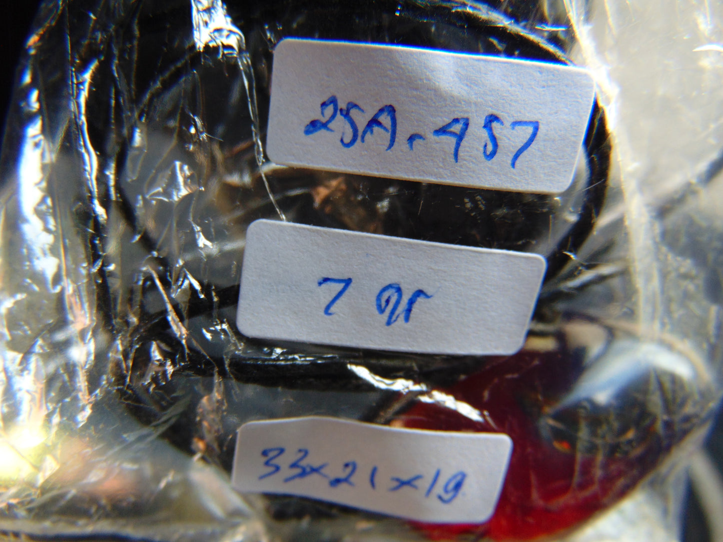 7 gr Pendant 33x21x19 mm Indonesian Blue Amber for Healing 25A457