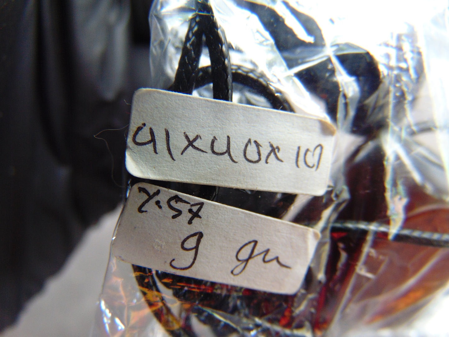 9 gr Pendant Indonesian Amber for Healing Y57