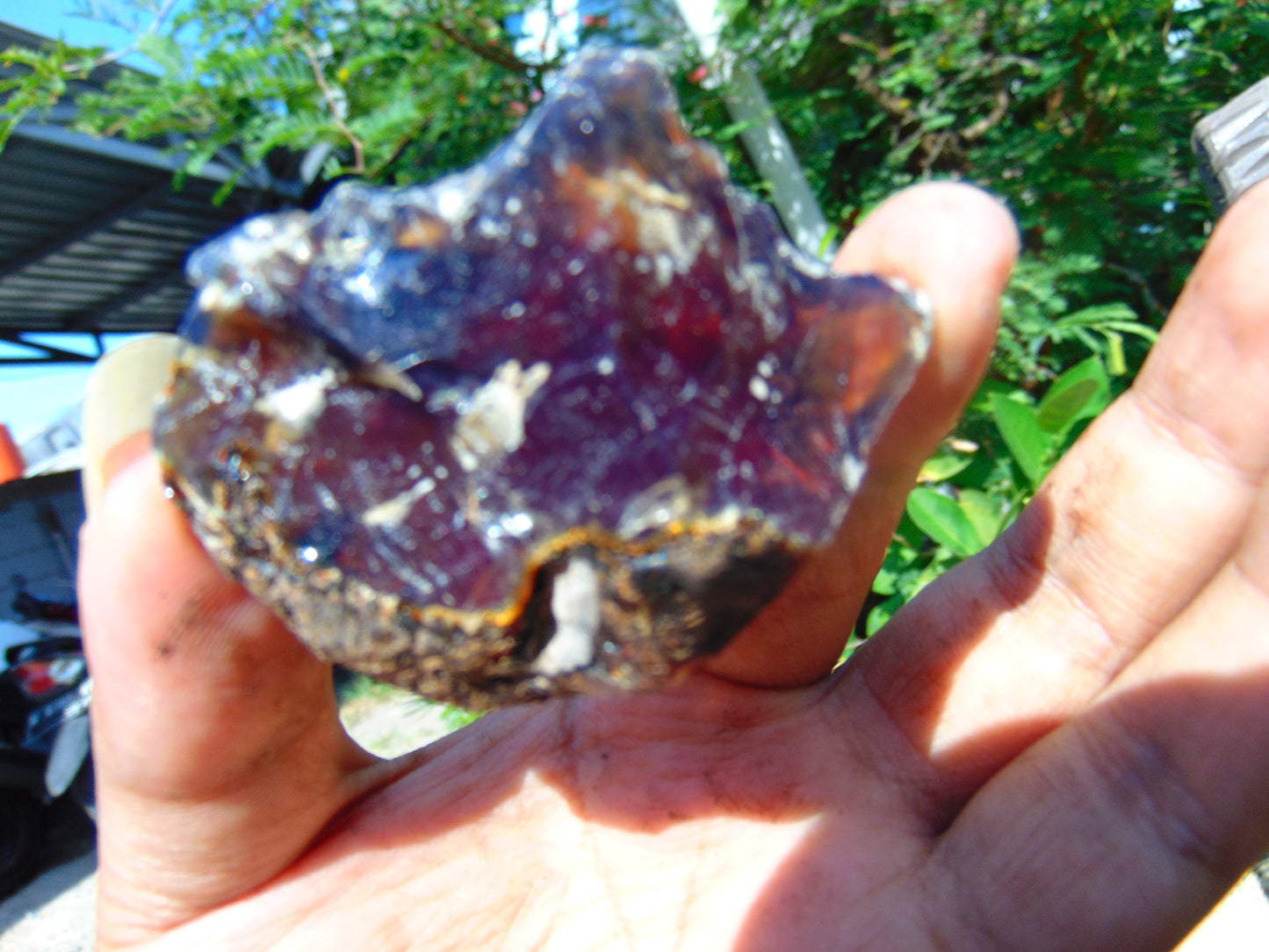 21 gram Rough Raw Indonesian Blue Amber for Healing RBM35