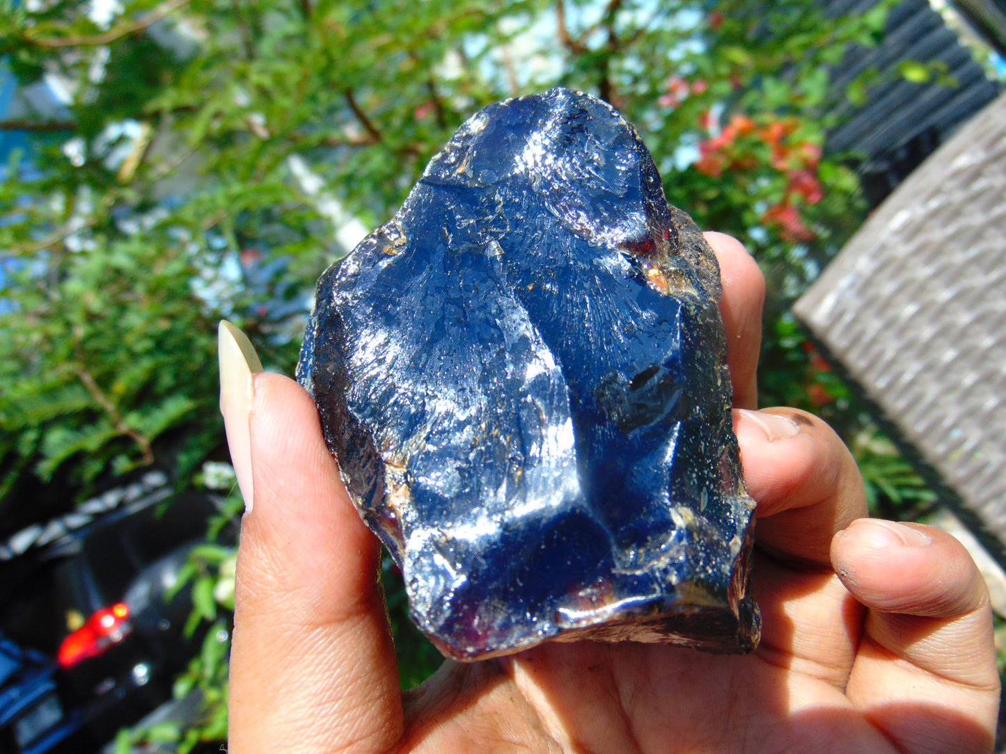 90 gram Rough Raw Indonesian Blue Amber for Healing RBM24