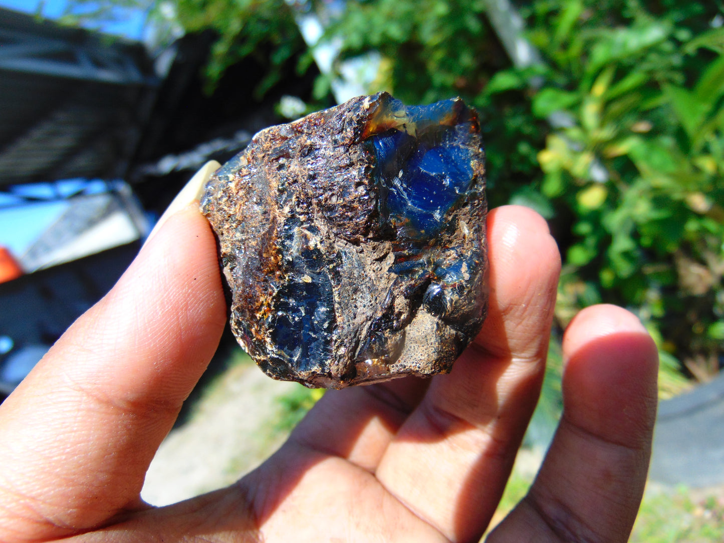 27 gram Rough Raw Indonesian Blue Amber for Healing RBM39