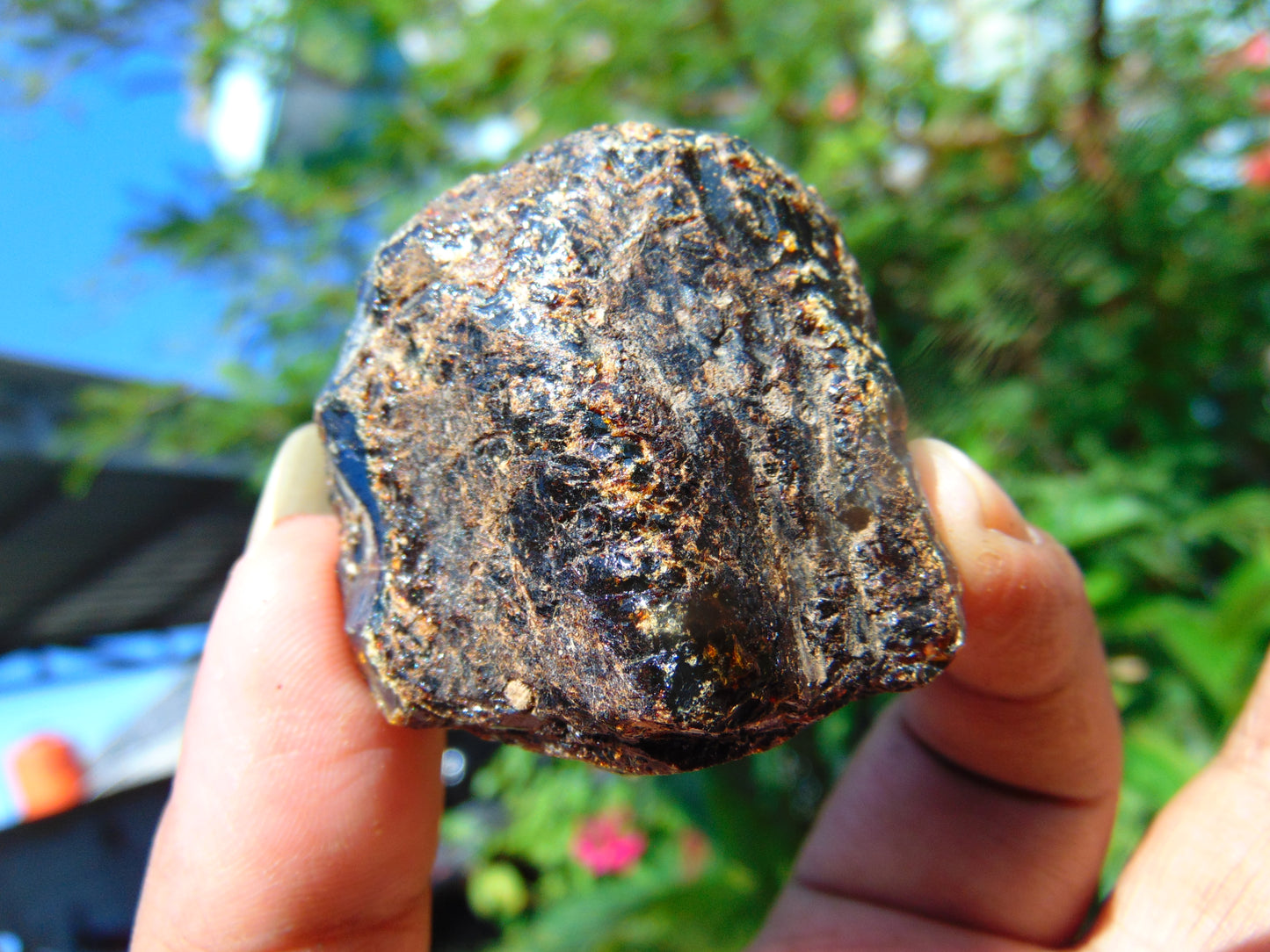 27 gram Rough Raw Indonesian Blue Amber for Healing RBM39